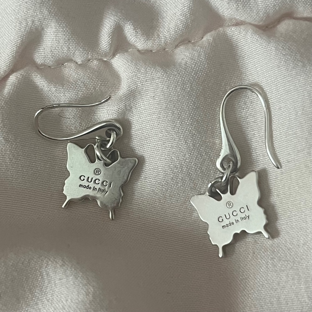 GUCCI butterfly earrings